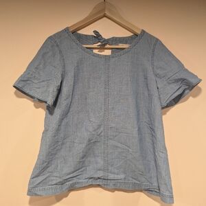 Madewell chambray top